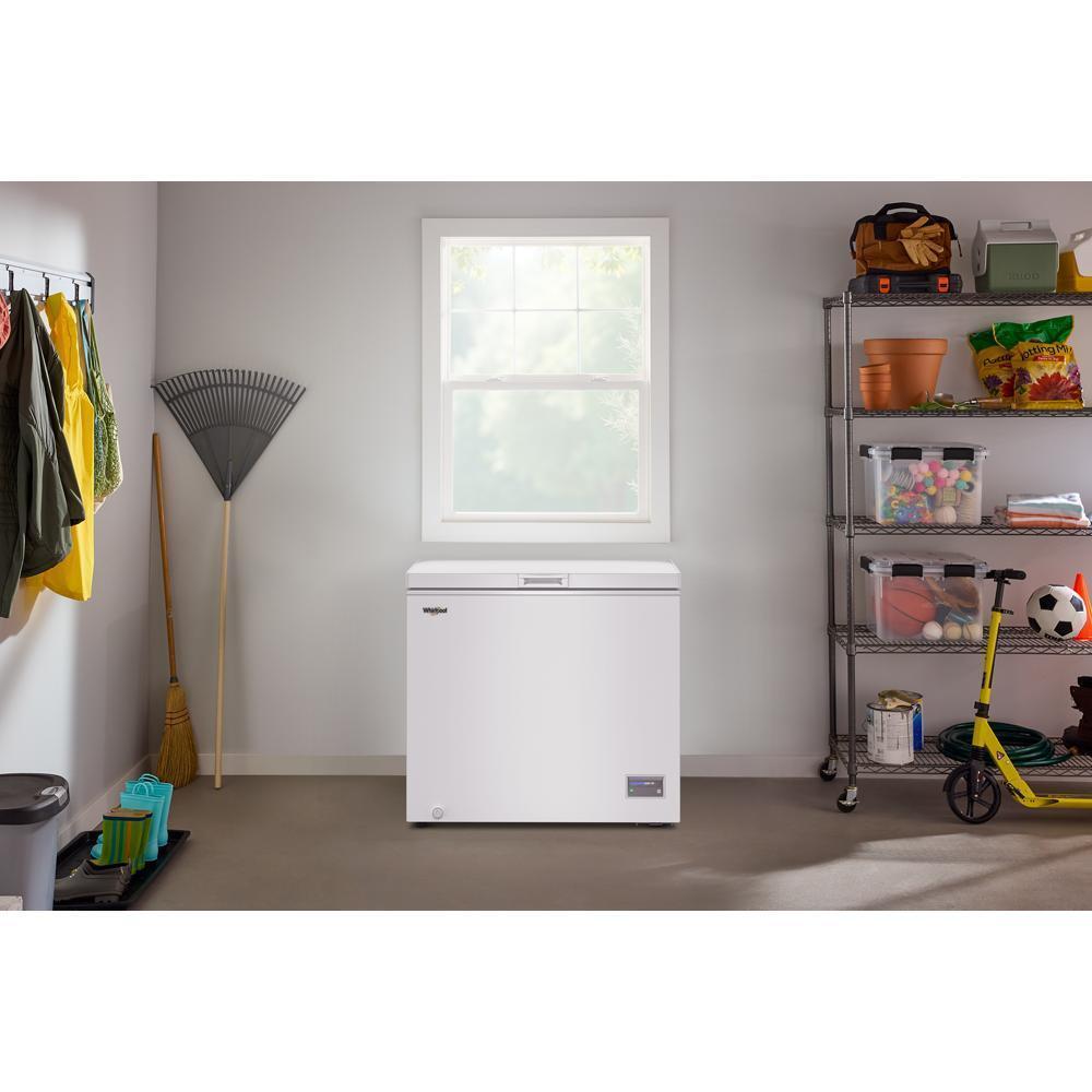 Whirlpool WZCN317TW Whirlpool ®7 Cu. Ft. Chest Freezer With 1 Storage Basket