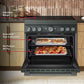 Kitchenaid KFIS936SJP 36-Inch 6-Element Induction Freestanding Commercial-Style Range With Air Fry