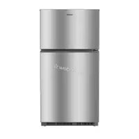 Whirlpool WRTX3021TZ Whirlpool® 32.8-Inch Wide Top Freezer Refrigerator With Total Coverage Cooling- 21.3 Cu. Ft.
