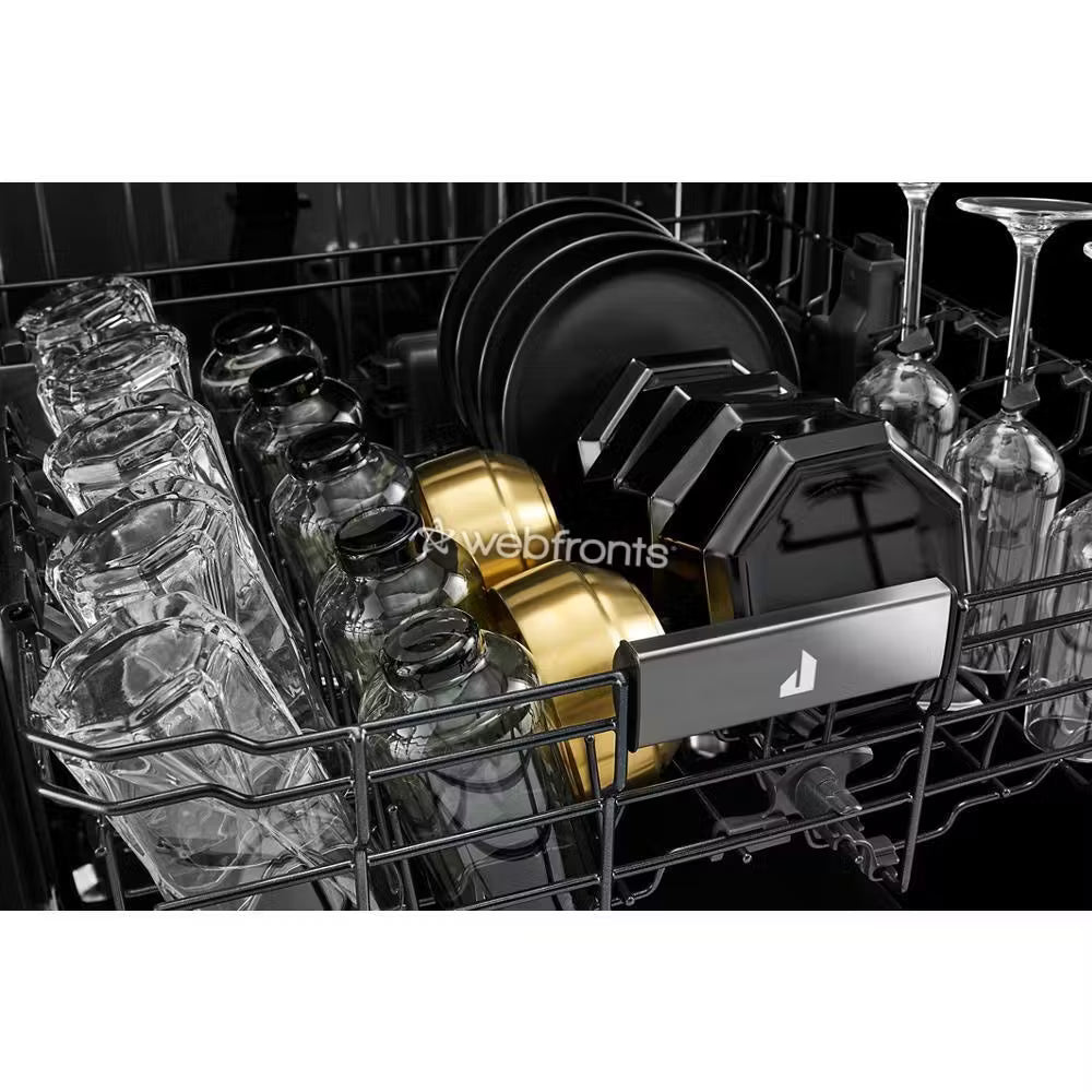 Jennair JDTS3924SM Noir&#8482; 24" Built-In Dishwasher With Precise Fit 3Rd Rack For Cutlery With Plasma Coating, 39 Dba