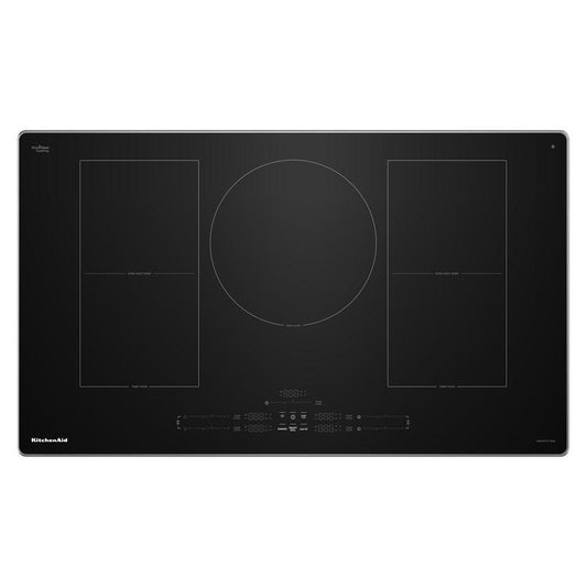 Kitchenaid KCIT736SSS 36" Temp Cook™ Induction Cooktop With 5 Cooking Zones