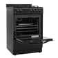 Element Appliance EGR244MCCB Element 2.4 Cu. Ft. 24 Gas Range - Black (Egr244Mccb)
