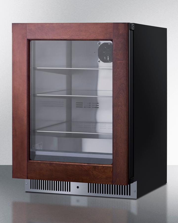 Summit SDHG2443PNRLHD 24" Wide Built-In Beverage Center (Panel Not Included)