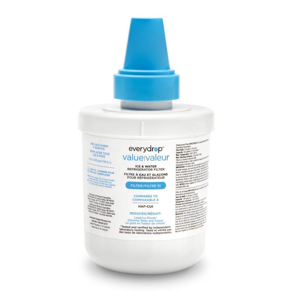 Jennair EVFILTERS1B Everydrop® Value Refrigerator Water Refrigerator Filter S1 (Compares To Haf-Cu1)