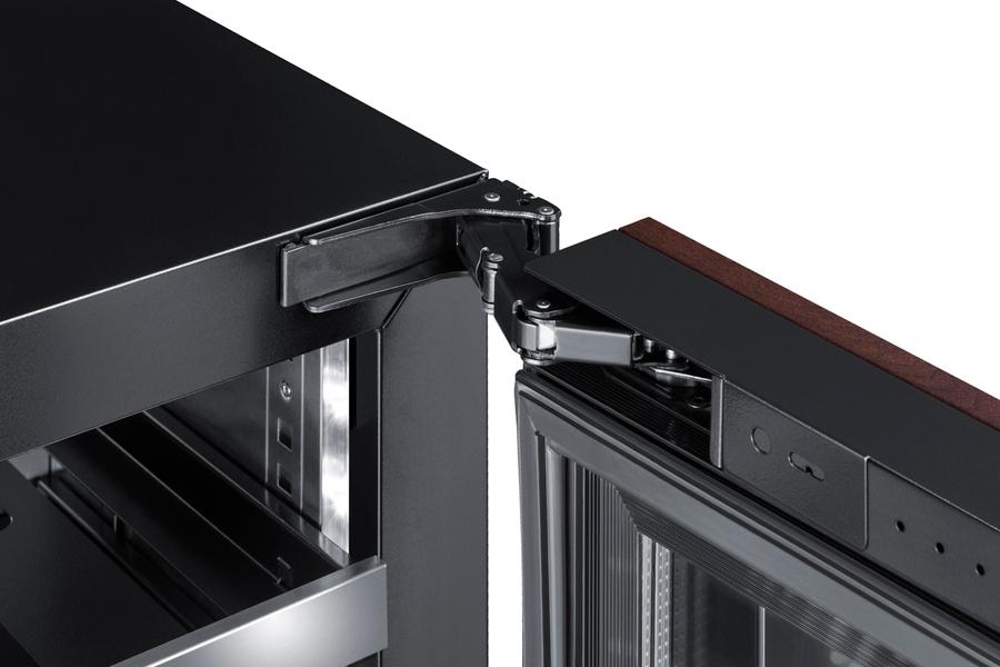 Summit SDHW2442PNRLHD 24" Wide Built-In Wine Cellar (Panel Not Included)