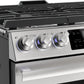 Sharp SSG3076SNS 30 In. 5 Burner 6.1 Cu. Ft. Slide-In Gas Range With True European Convection