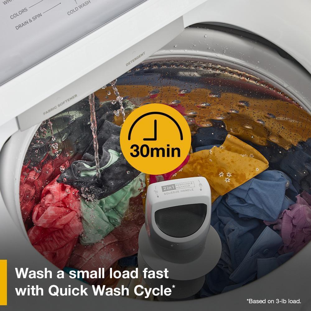 Whirlpool WTW4105SW 4.0 Cu. Ft. Whirlpool® Top Load Agitator Washer With Quick Wash