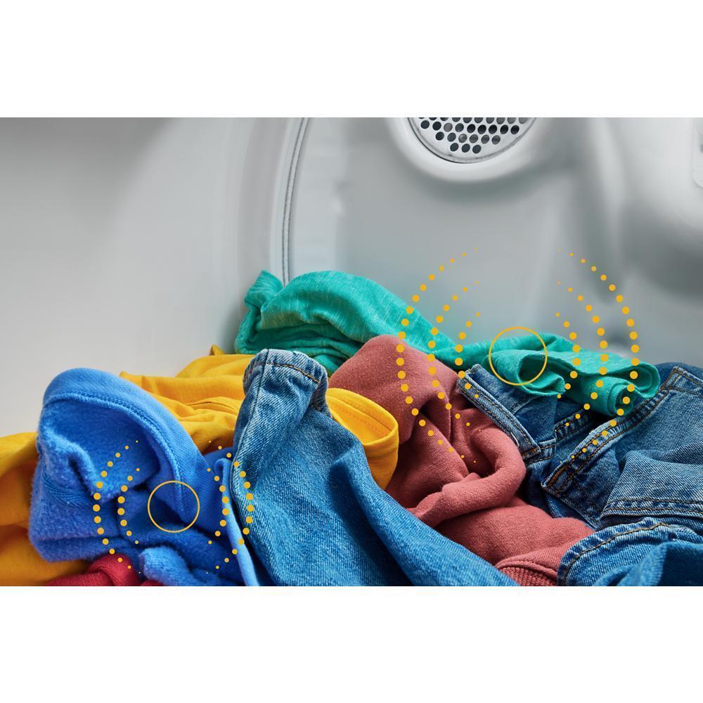 Whirlpool WED4105LSW 7.0 Cu. Ft. Electric Long Vent Dryer With Autosensing - Vented Top Load Matching
