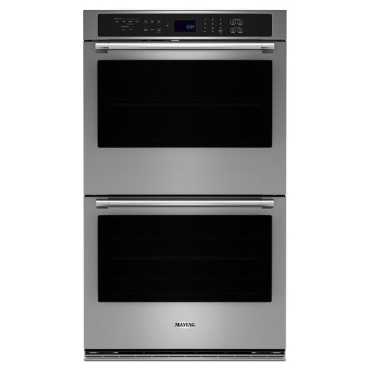 Maytag MOED4030TZ 30-Inch Wide Double Wall Oven With Evenair™ True Convection System - 10.0 Cu. Ft.