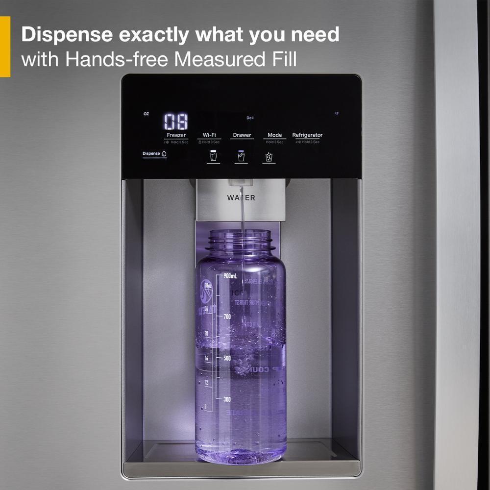 Whirlpool WRFC5036RZ 36-Inch Wide French Door Refrigerator With In-Door Water & Ice - 23 Cu. Ft.