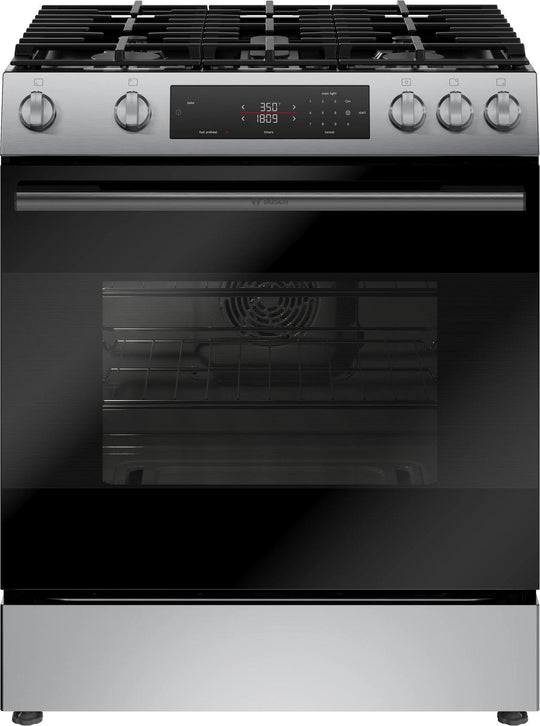 Bosch HGF1050MUC 100 Series Freestanding Gas Range Stainless Steel