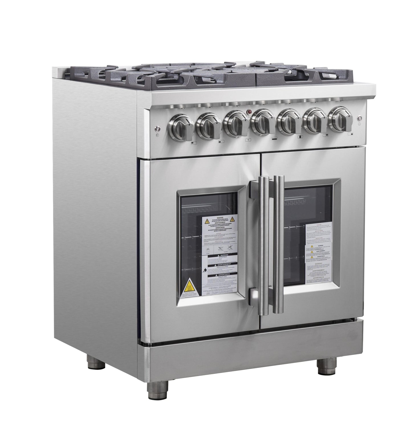 Forno FFSGS632530 Forno Massimo 30" Freestanding French Door Dual Fuel Range