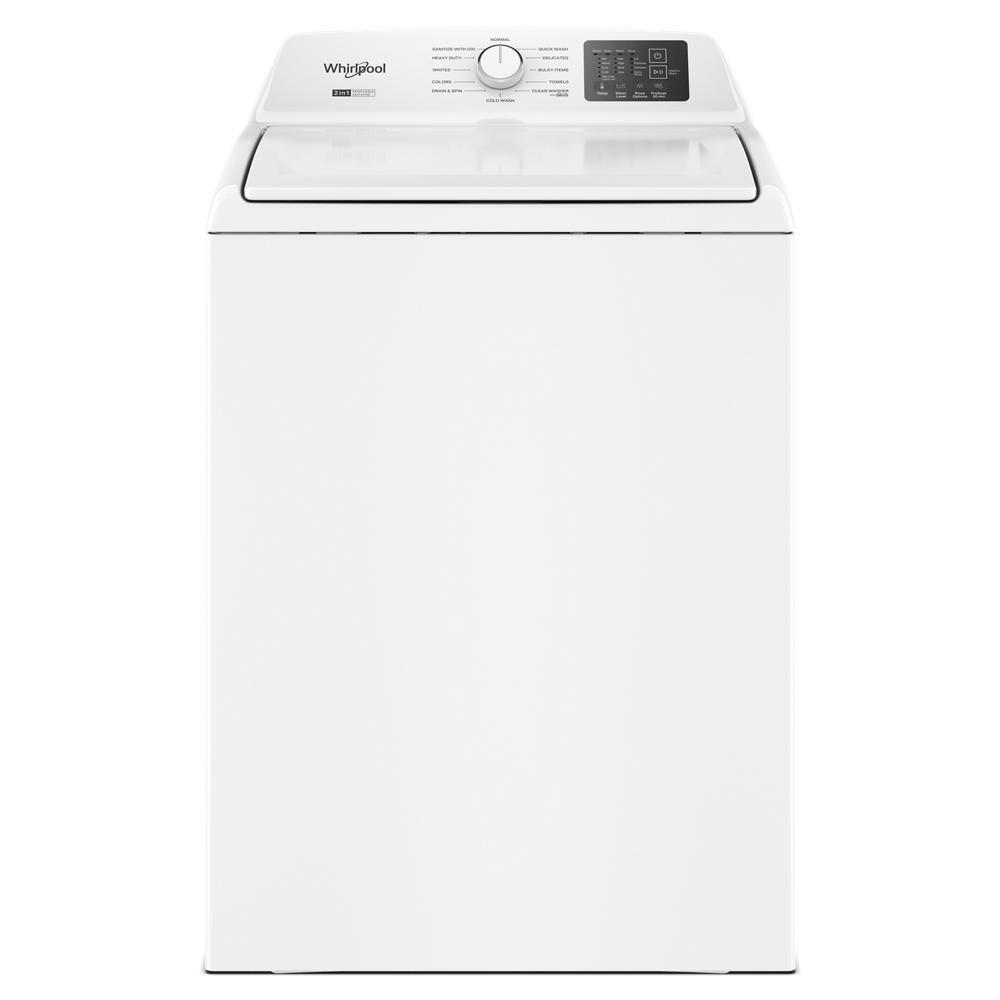 Whirlpool WTW4107SW 4.2 - 4.3 Cu. Ft. Whirlpool® Top Load Washer With 2-In-1 Removable Agitator