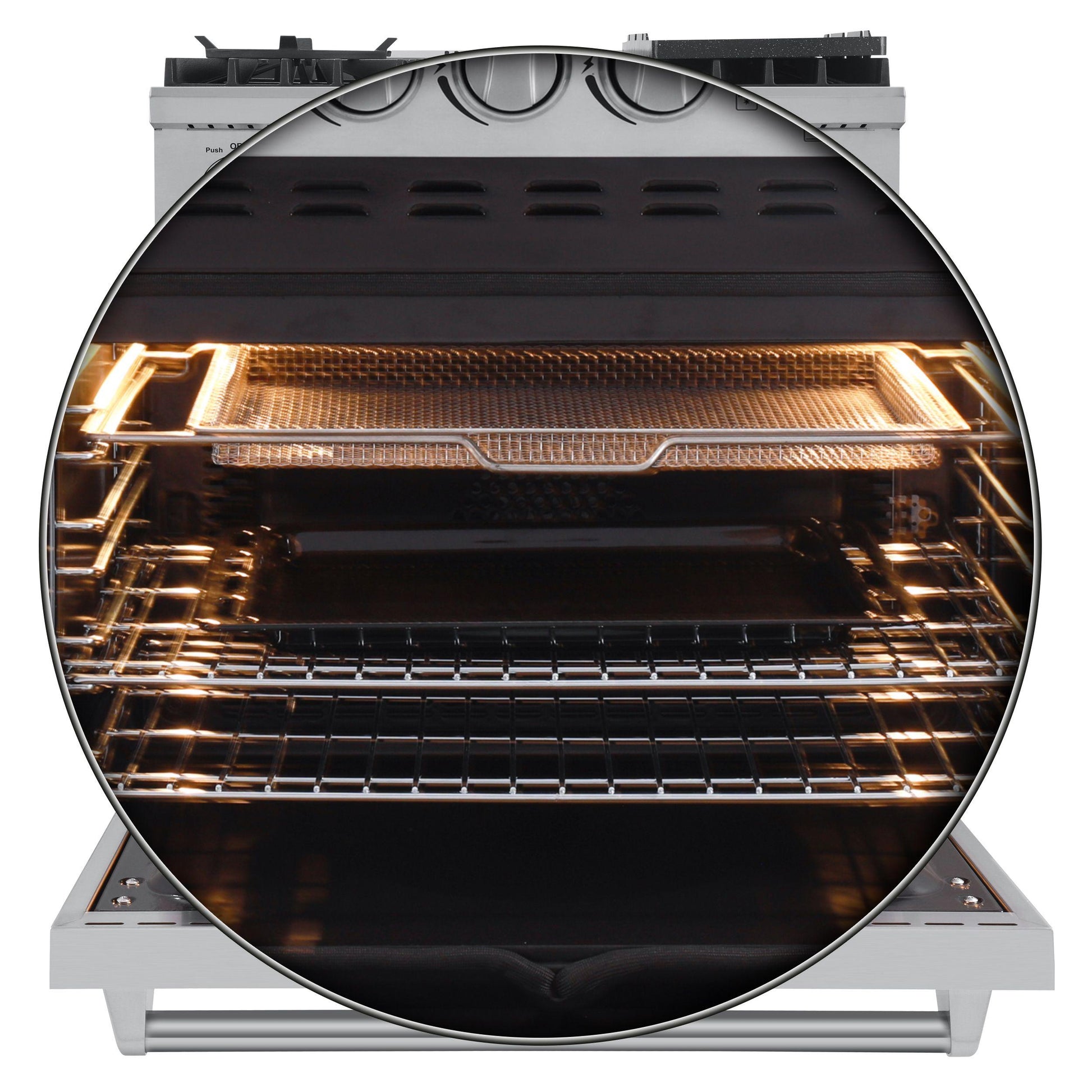 Forno FFSGS619630 Lazio 30" Freestanding Dual Fuel Range