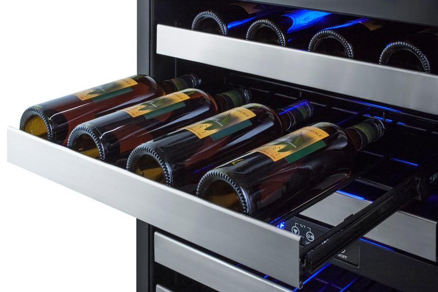 Summit ALWC532PNRLHD 24" Wide Built-In Wine Cellar, Ada Compliant (Panel Not Included)
