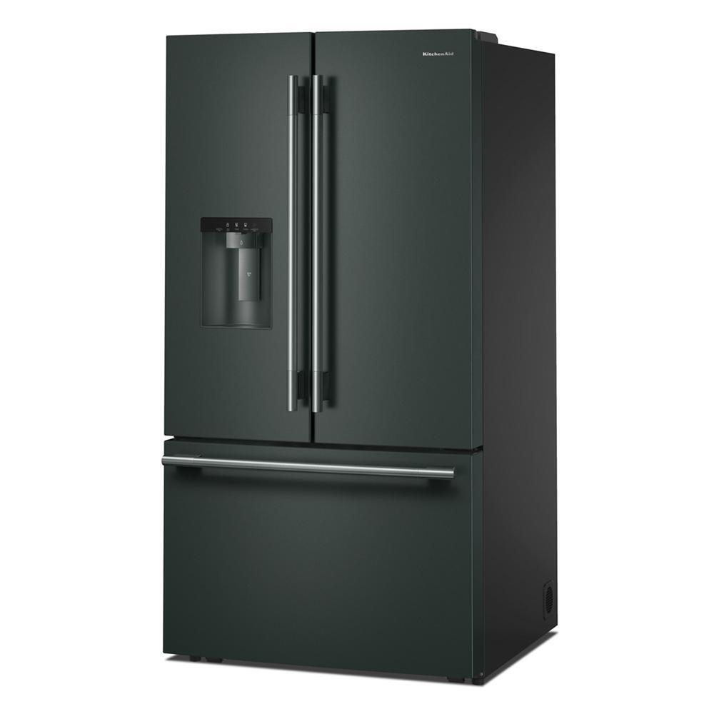Kitchenaid KRFF436SJP 30 Cu. Ft. French Door Refrigerator With Exterior Water And Ice
