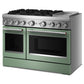 Kitchenaid KFDD948SDC 48-Inch 6 Burner Commercial-Style Dual Fuel Range With Griddle