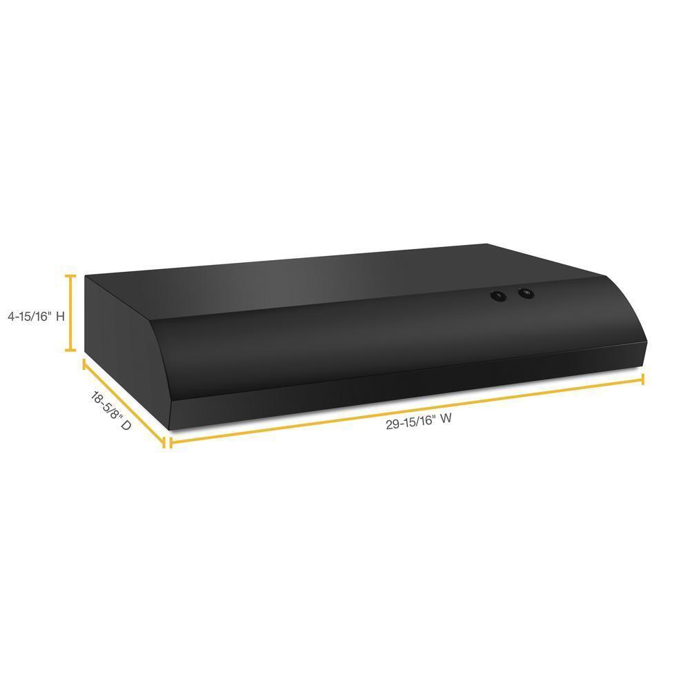 Jennair UXT2030ADB 30" Range Hood With The Fit System