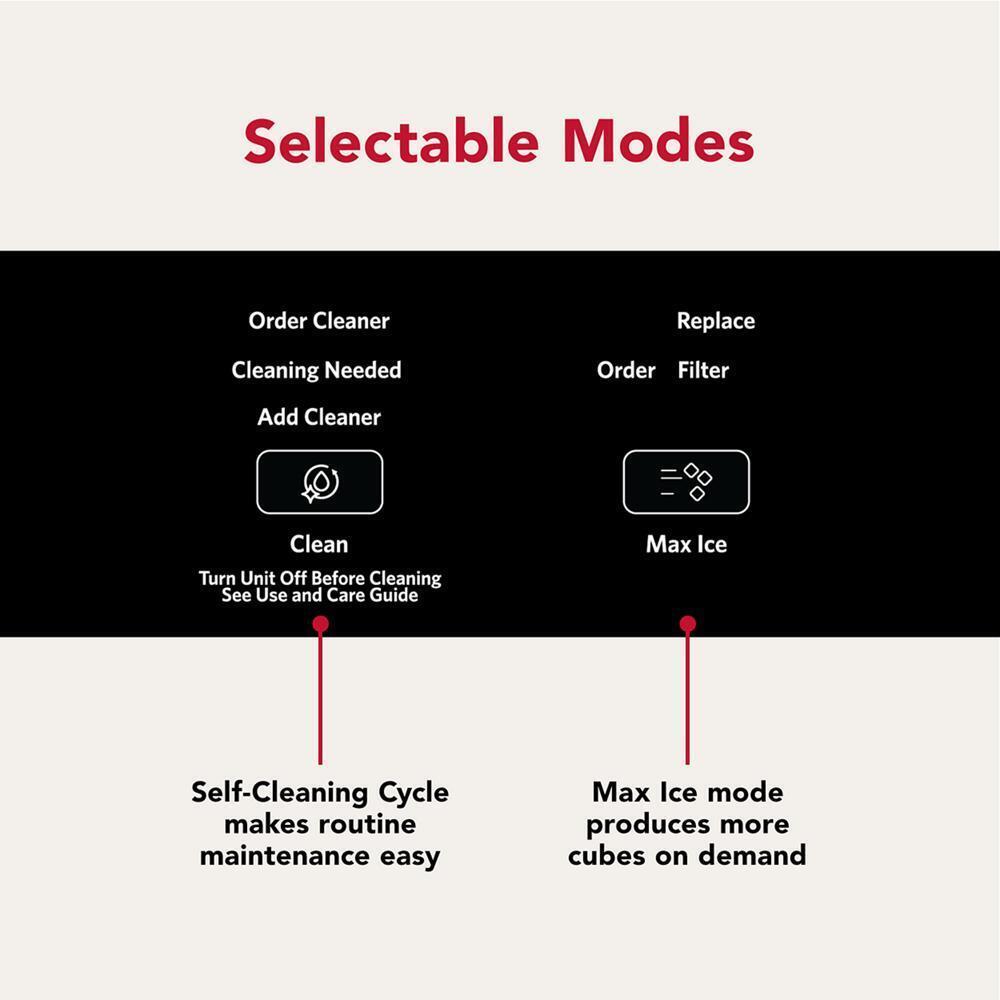 Kitchenaid KUID518SBE 18'' Automatic Ice Maker