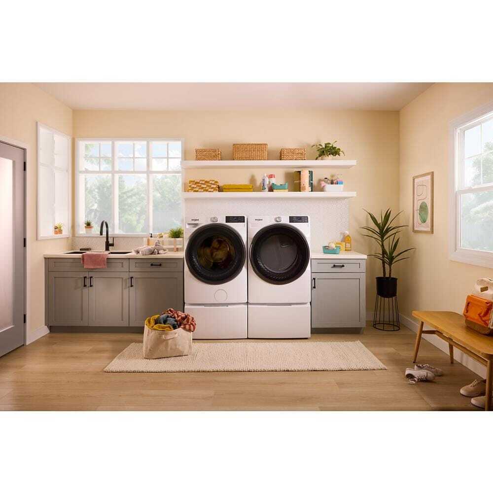 Whirlpool WED5720RU 7.4 Cu. Ft. Smart Front Load Energy Star® Electric Dryer With Wrinkle Shield™ Option