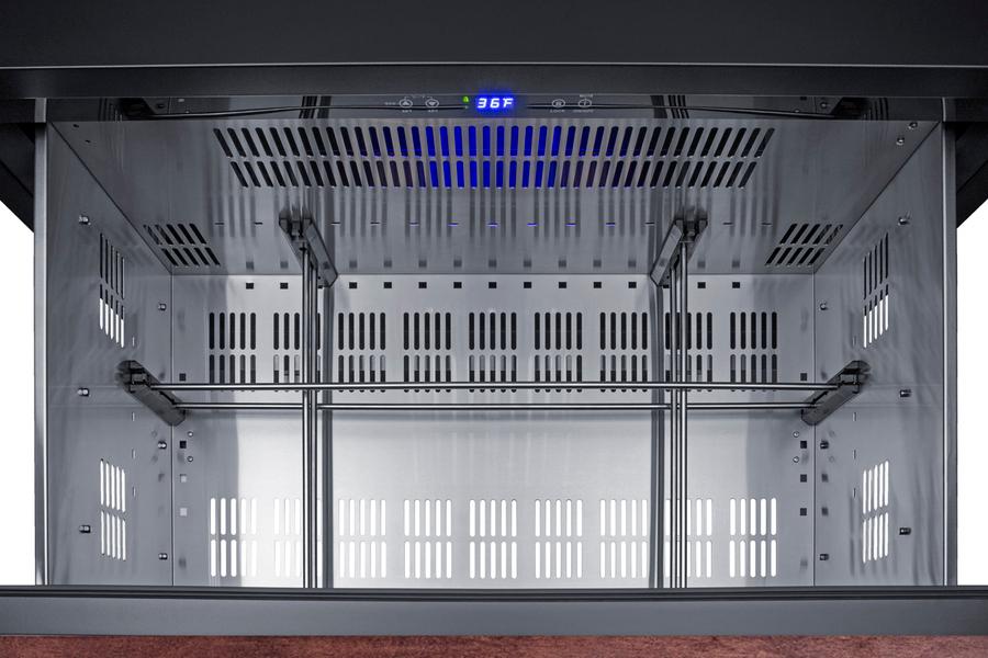 Summit SPR36332DPNR 36" Wide 2-Drawer All-Refrigerator (Panels Not Included)