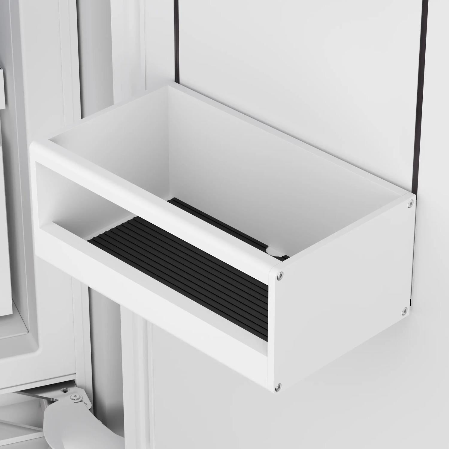 Bosch B36IT100NP Benchmark®, Vario Built-In Fridge-Freezer With Freezer At Bottom, 36'', Soft Close Flat Hinge