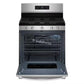 Whirlpool WFGS4530SS 30-Inch Gas Range With Air Cooking Technology And Steam Clean