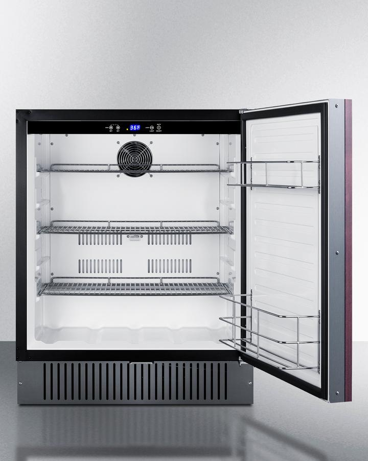 Summit FF27BSSIF 27" Wide Built-In All-Refrigerator (Panel Not Included)