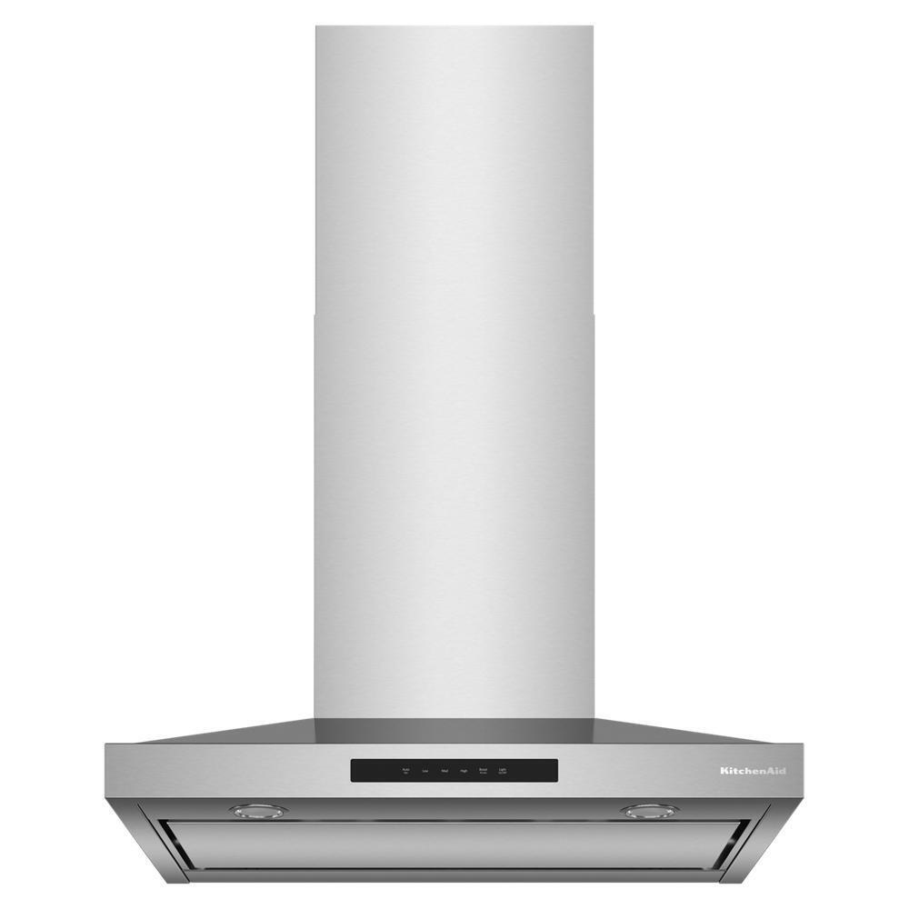 Kitchenaid KVWC730SSS Kitchenaid® 30-Inch Wall-Mount, 4-Speed Canopy Hood