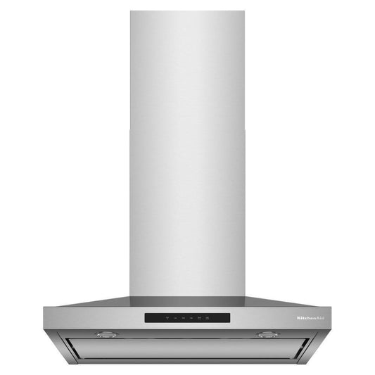 Kitchenaid KVWC730SSS Kitchenaid® 30-Inch Wall-Mount, 4-Speed Canopy Hood