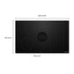 Kitchenaid KCID936SBL 36-Inch Nextgen Induction Downdraft Cooktop With Bridge Xl Even-Heat™ Zone
