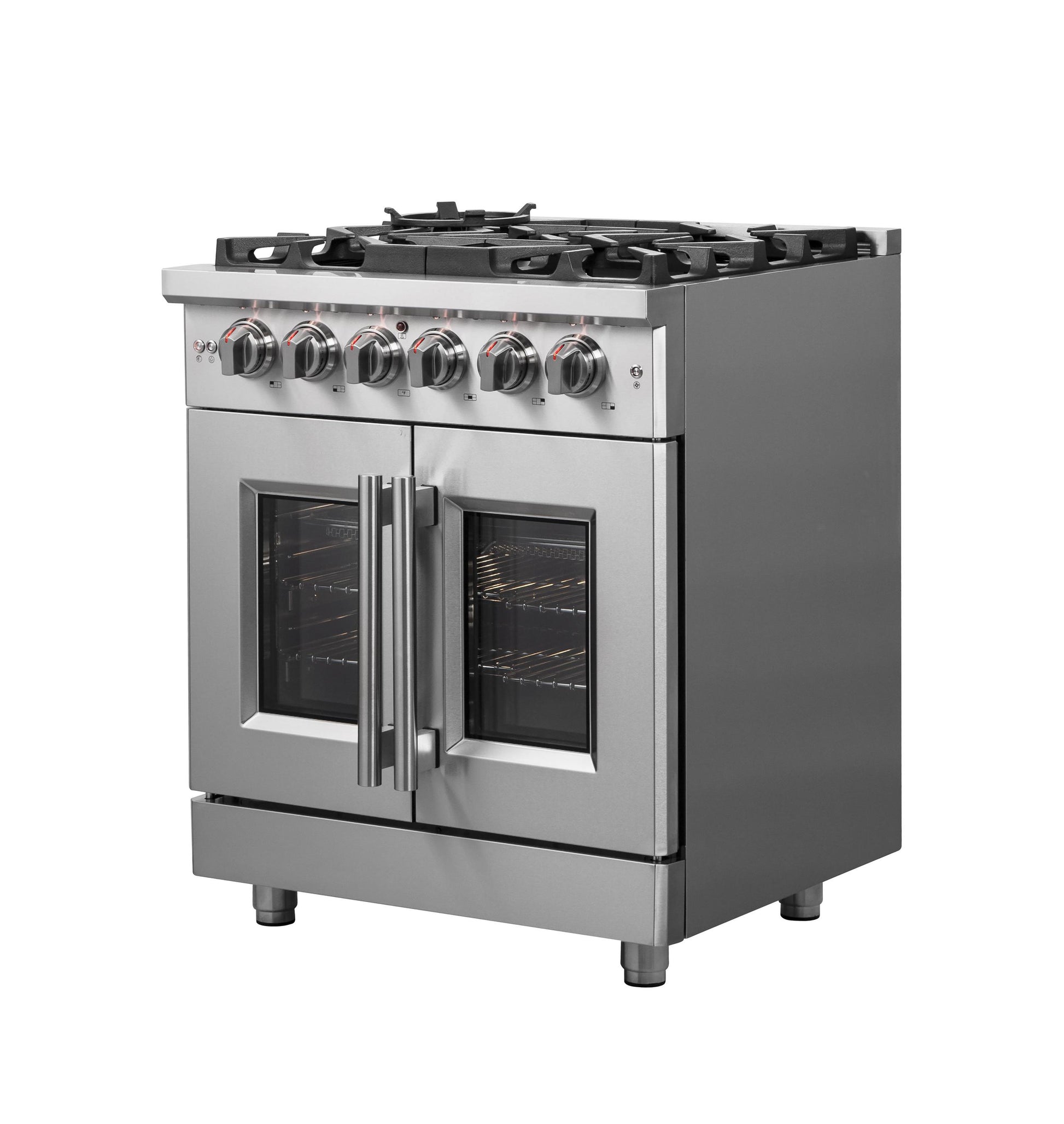 Forno FFSGS643930 Forno Massimo 30" Freestanding French Door Gas Convection Range