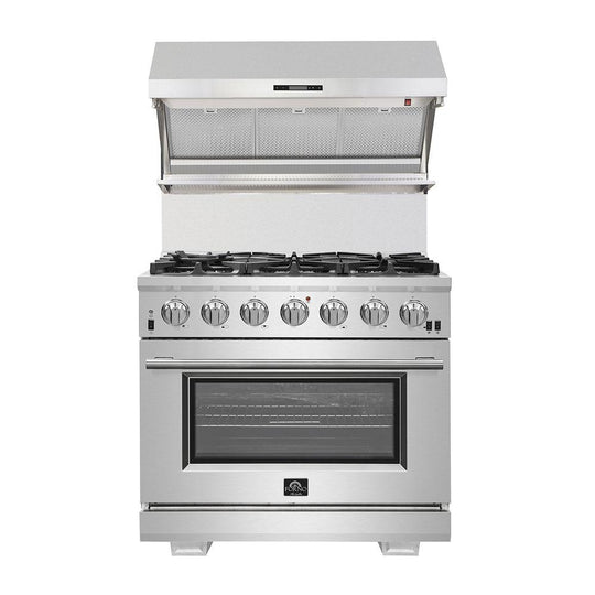 Forno FFSGS626036 Forno Capriasca 36" Freestanding Gas Range