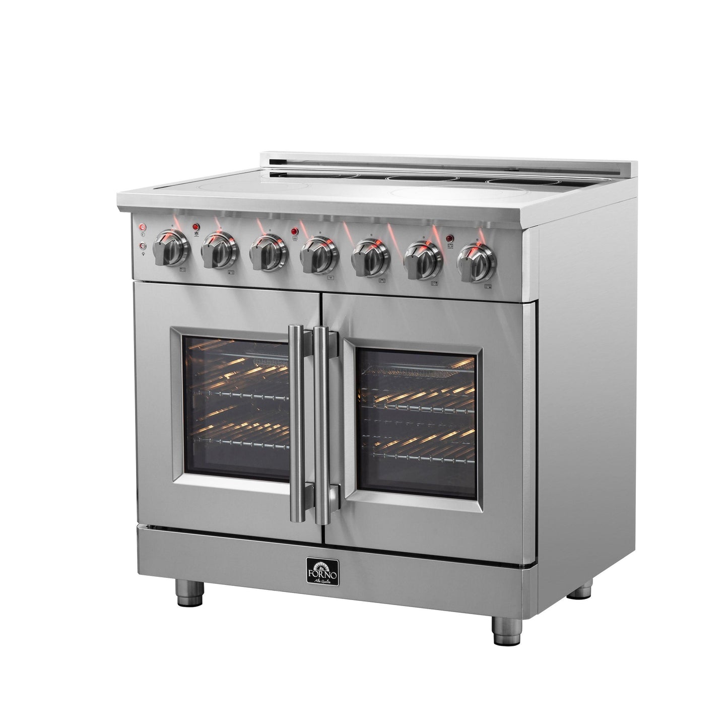 Forno FFSEL695536 Forno Massimo 36" Freestanding French Door Electric Range