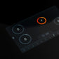 Bertazzoni PE304TG 30'' Induction Cooktop With Tft Display Interface And Metal Frame Black Glass / Carbonio