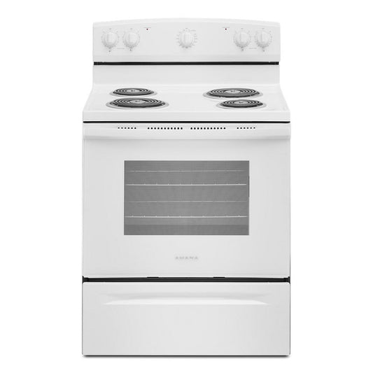 Amana AFCS2530TW Amana® 30-Inch Electric Range With Extra-Large Oven Window