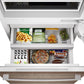 Bosch B30IB100SP Benchmark®, Vario Built-In Fridge-Freezer With Freezer At Bottom, 30'', Soft Close Flat Hinge
