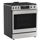 Sharp SSG3076SNS 30 In. 5 Burner 6.1 Cu. Ft. Slide-In Gas Range With True European Convection