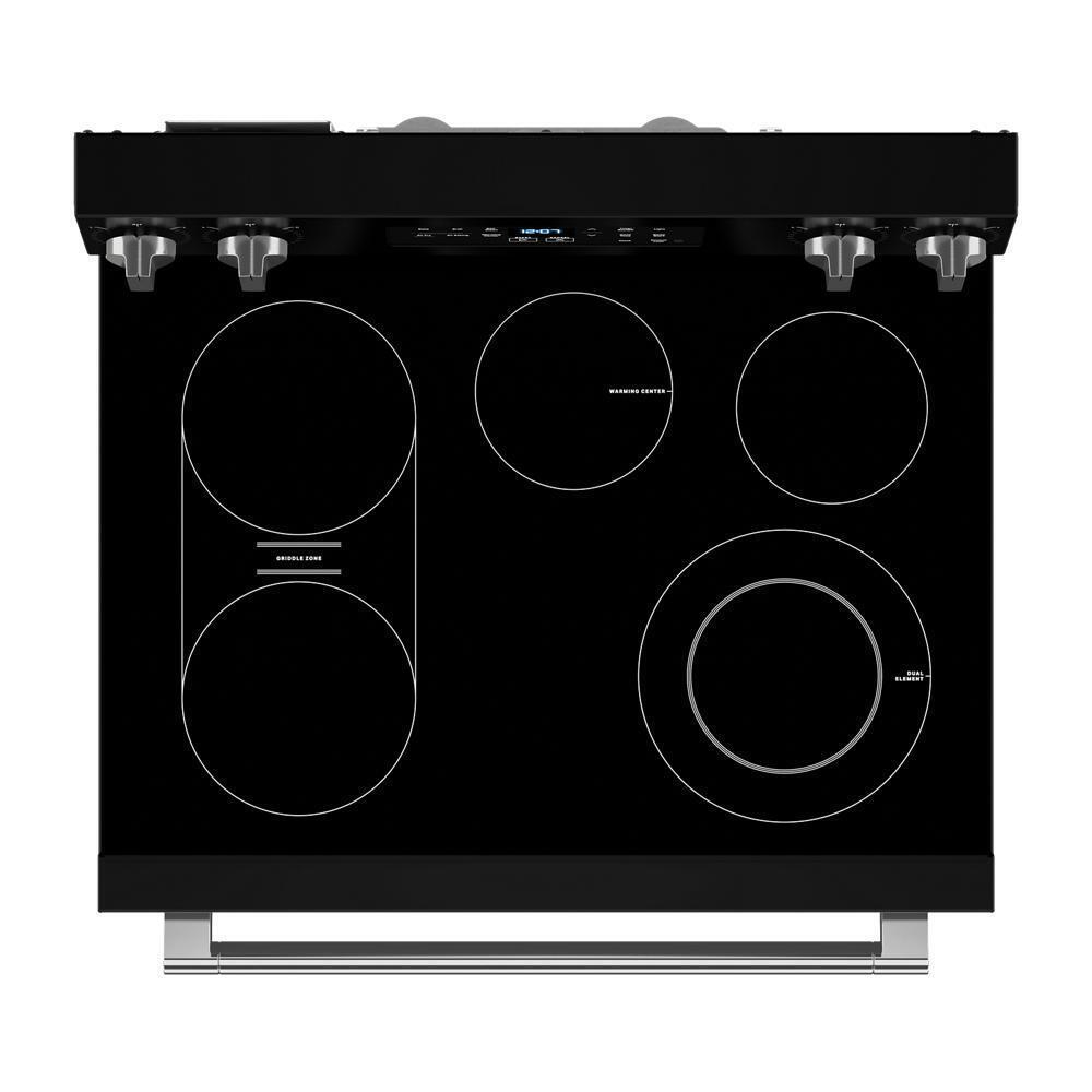 Maytag MFES6030RB 30-Inch Wide Electric Range With No Preheat Air Fry And Air Baking - 5.3 Cu. Ft.