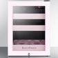 Summit LX114LPTP Beautifridge Cosmetics Cooler