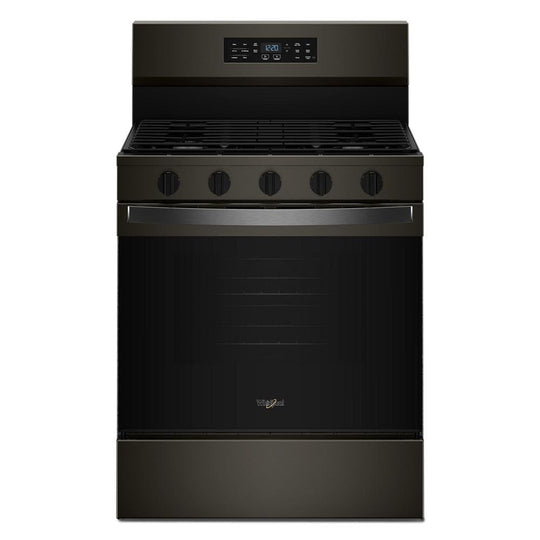 Whirlpool WFGS5730SV 30-Inch Gas Range With Air Cooking Technology And Ez-2-Lift™ Hinged Grates