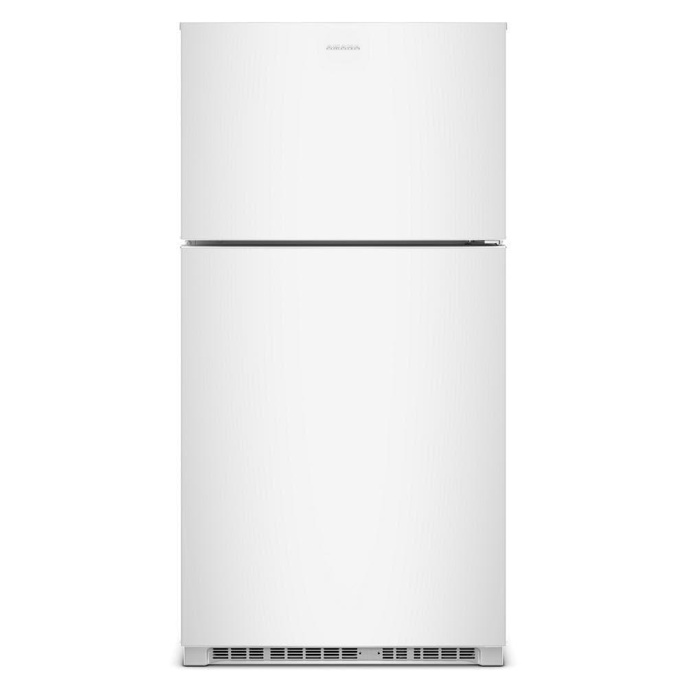 Amana ARTX2021TW 33-Inch Wide Top-Freezer Refrigerator With Dual Crisper Drawers-21 Cu. Ft.