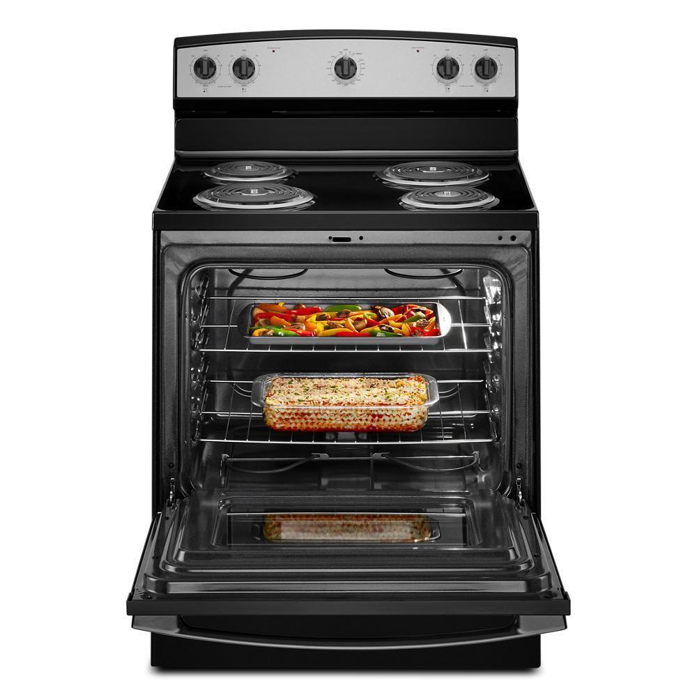 Amana AFCS2530TS Amana® 30-Inch Electric Range With Extra-Large Oven Window