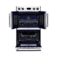 Forno FBOEL138830 Gallico 30-Inch Electric French Door Double Oven