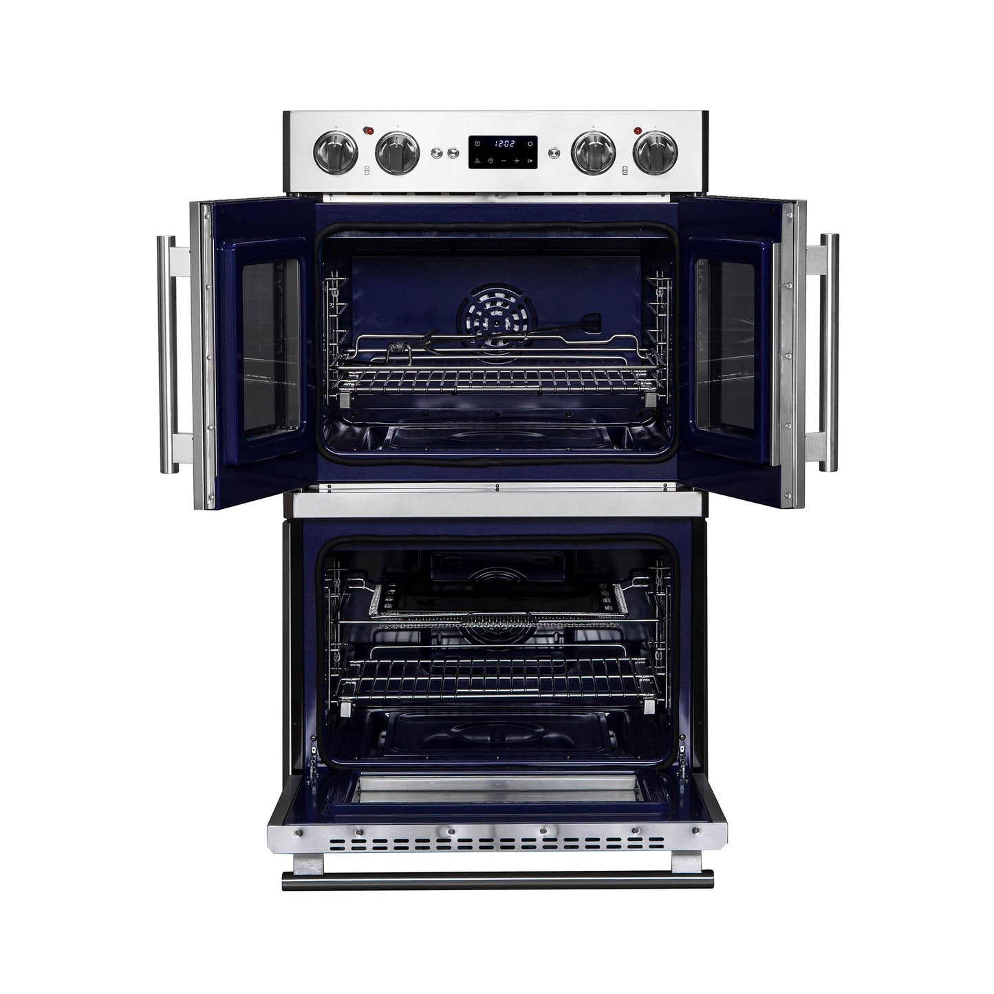 Forno FBOEL138830 Gallico 30-Inch Electric French Door Double Oven