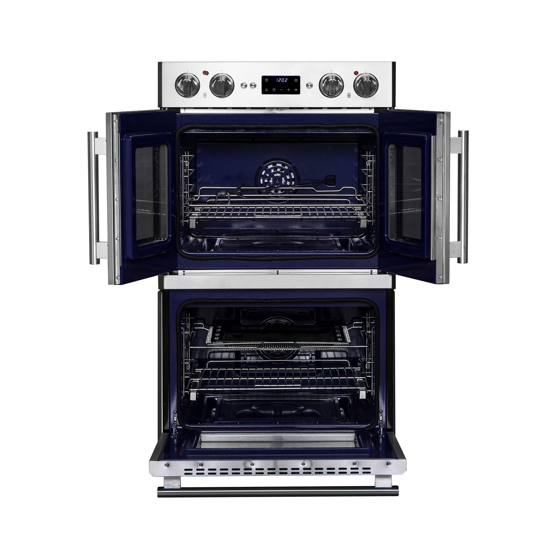 Forno FBOEL138830 Gallico 30-Inch Electric French Door Double Oven