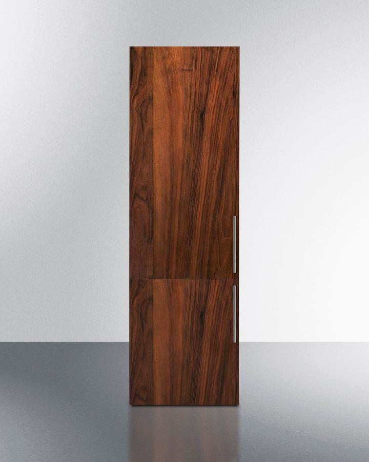 Summit FFBF11NTLHD 24" Wide Fully Integrated Bottom Mount Refrigerator-Freezer (Panel Not Included)