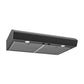 Broan MTR1303BLS Broan-Nutone 30-Inch Under Cabinet Range Hood, Energy Star, 350 Max Blower Cfm, Black Stainless Steel