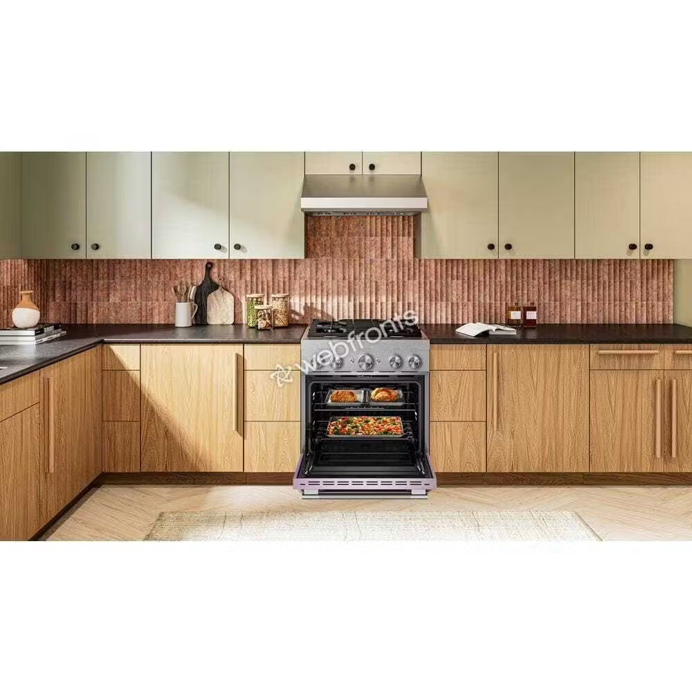 Kitchenaid KFDS930SWF 30-Inch 4 Burner Commercial-Style Dual Fuel Range With No Preheat Air Fry Mode