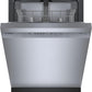 Bosch SHE41CM5N 100 Series Dishwasher 24'' Stainless Steel Anti-fingerprint